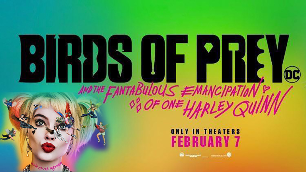 birds of prey harley quinn banner