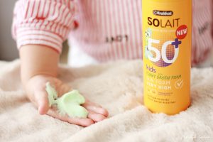 Kruidvat Solait kids funny green foam mouse