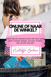online of naar de winkel
