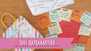 DATEKAARTJES DIY