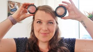 weekend make-up routine mac blush en mac soft & gentle highlighter